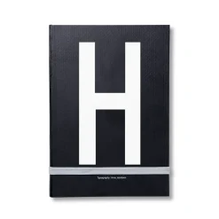 Design Letters Calendarios Y Cuadernos<Cuaderno de notas , H Negro