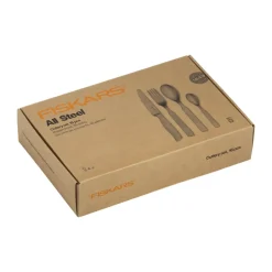 Fiskars Cuberterías Combinadas<Cubertería All Steel, 16 cubiertos Plateado