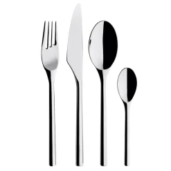 Iittala Cubertería Artik, 16 cubiertos, acero inoxidable Plateado Clearance