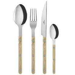 SABRE Paris Cuberterías Combinadas<Cubertería Bistrot 24 piezas, Horn Beige