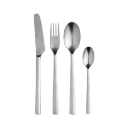 Stelton Cuberterías Combinadas<Cubertería Chaco, 24 piezas Plateado