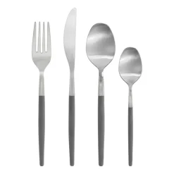 Blomus Cuberterías Combinadas<Cubertería Maxime 16 piezas, Sharkskin Gris