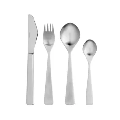 Stelton Cubertería Maya, 24 piezas Plateado Clearance