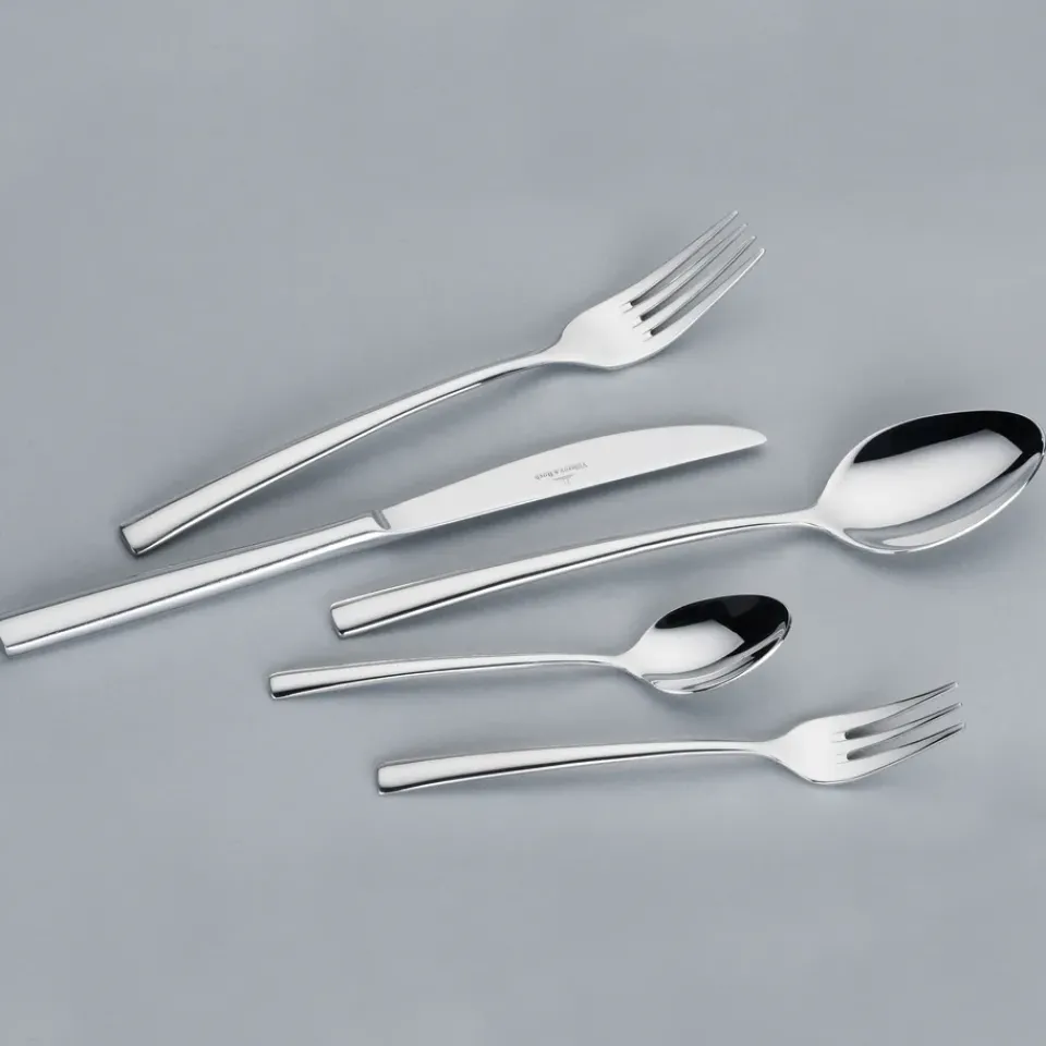 Villeroy & Boch Cuberterías Combinadas<Cubertería Piemont 30 piezas, acero inoxidable Plateado