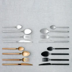 Broste Copenhagen Cuberterías Combinadas<Cubertería Sletten, 16 piezas, acero inoxidable mate GrisPlateado