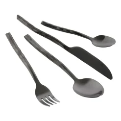 MUUBS Cuberterías Combinadas<Cubertería Uta 16 piezas, Matt black Negro