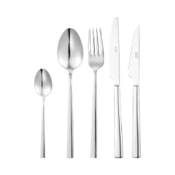Dorre Cuberterías Combinadas<Cubertería Victoria acero inoxidable, 60 piezas Plateado