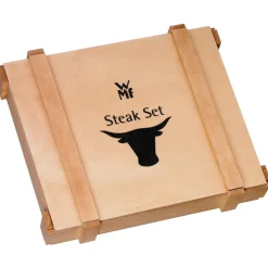 WMF Cuchillos Para Carne<Cubiertos de carne Ranch 12 piezas, acero inoxidable Plateado