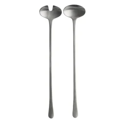 Georg Jensen Cubiertos De Ensalada<Cubiertos de ensalada Copenhagen mate, 2 cubiertos Plateado