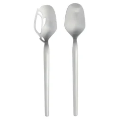 Gense Cubiertos de ensalada Dorotea, acero inoxidable Plateado