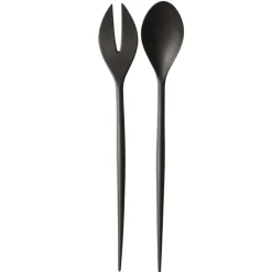 Normann Copenhagen Cubiertos De Ensalada<Cubiertos de ensalada Krenit, Negro