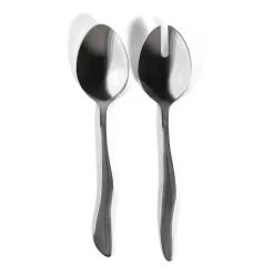 Byon Cubiertos de ensalada Waverly 2 piezas, acero inoxidable Plateado Discount