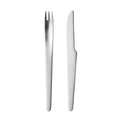 Georg Jensen Cuberterías Combinadas<Cubiertos de postre Arne Jacobsen, 8 piezas Plateado