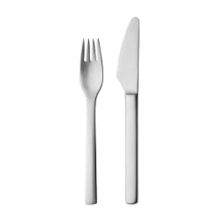 Georg Jensen Cuberterías Combinadas<Cubiertos de postre New York, 8 piezas Plateado
