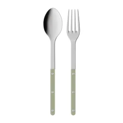SABRE Paris Cubiertos de servir Bistrot Solid, 2 piezas, Espárragos Verde Hot