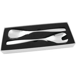 Hardanger Bestikk Cubiertos de servir Hardanger 2 piezas, acero inoxidable Plateado New