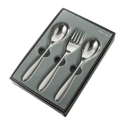 Robert Welch Cubiertos de servir Stanton Bright 3 piezas, Acero inoxidable Plateado Hot