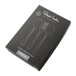 Robert Welch Cubiertos de servir Stanton Bright 3 piezas, Acero inoxidable Plateado Hot