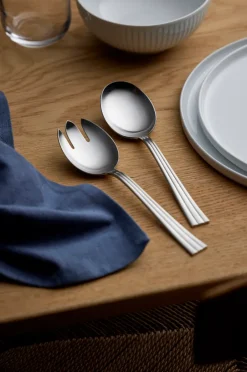 Gense Cubiertos De Servir<Cubiertos de servir y de ensalada Thebe, set de 2 Plateado