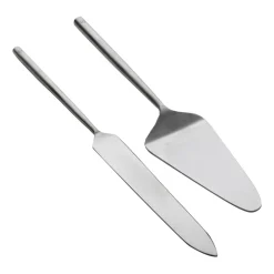 ERNST Palas Para Tarta<Cubiertos de tarta , 2 piezas, Acero inoxidable Plateado