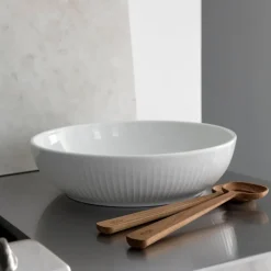 Kähler Cubiertos ensalada Hammershøi, set de 2 Marrón Best