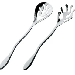 Alessi Cubiertos De Ensalada<Cubiertos ensalada Mediterraneo, acero inoxidable GrisPlateado