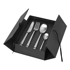 Broste Copenhagen Cuberterías Combinadas<Cubiertos Hune 16 piezas, Brushed satin Plateado