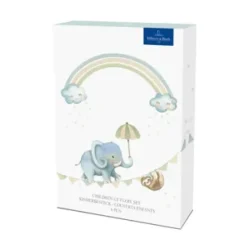 Villeroy & Boch Cubiertos infantiles Walk like an Elephant, 4 partes, Acero inoxidable Plateado Discount