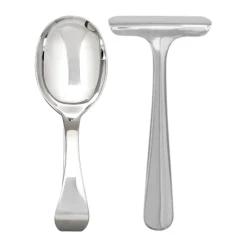 Kay Bojesen Cubiertos Infantiles<Cubiertos infantiles y babero Grand Prix 3 piezas, Polished steel Plateado