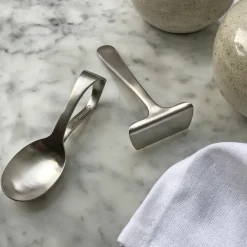 Kay Bojesen Cubiertos Infantiles<Cubiertos infantiles y babero Grand Prix 3 piezas, Polished steel Plateado