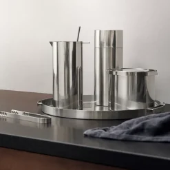 Stelton Cubiteras<Cubitera AJ cylinda-line 1 l, inoxidable Plateado