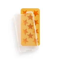 Lékué Utensilios De Vino Y Bar<Cubitera con tapa amarilla, Estrellas Amarillo