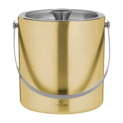 Viners Cubiteras<Cubitera con tapa 1,5 l, Oro Color dorado