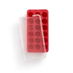Lékué Utensilios De Vino Y Bar<Cubitera redonda con tapa , Rojo