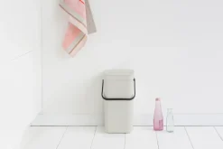 Brabantia Cubo de basura & Go 12L, claro Gris Outlet