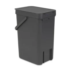 Brabantia Cubos De Reciclaje Interior<Cubo de basura & Go 12L, Gris