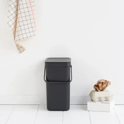 Brabantia Cubos De Reciclaje Interior<Cubo de basura & Go 12L, Gris