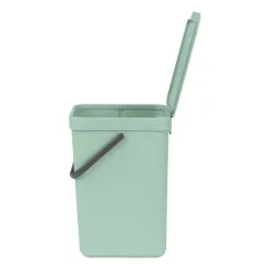 Brabantia Cubos De Reciclaje Interior<Cubo de basura & Go 12L, Jade green Verde