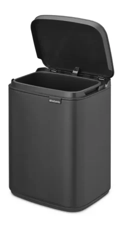 Brabantia Cubos De Pedal|Cubos De Pedal<Cubo de basura Bo 4 L, Mineral Infinite Grey Gris