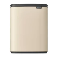 Brabantia Cubos De Pedal|Cubos De Pedal<Cubo de basura Bo 12 L, Soft Beige Marrón