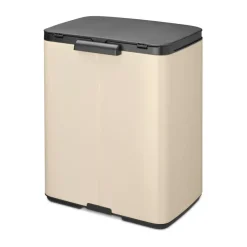 Brabantia Cubos De Pedal|Cubos De Pedal<Cubo de basura Bo 12 L, Soft Beige Marrón