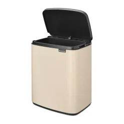 Brabantia Cubos De Pedal|Cubos De Pedal<Cubo de basura Bo 12 L, Soft Beige Marrón