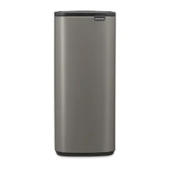 Brabantia Cubo de basura Bo Touch Bin 30 L, Platino Gris Clearance