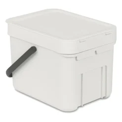 Brabantia Cubo de basura Short & Go 6L, claro Gris Discount