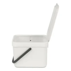 Brabantia Cubo de basura Short & Go 6L, claro Gris Discount