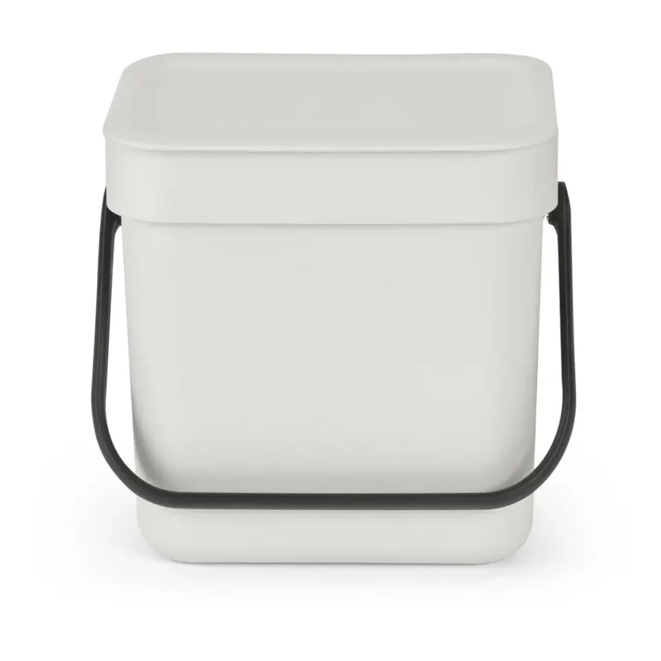 Brabantia Cubos De Reciclaje Interior<Cubo de basura Sort & Go 3 L, claro Gris