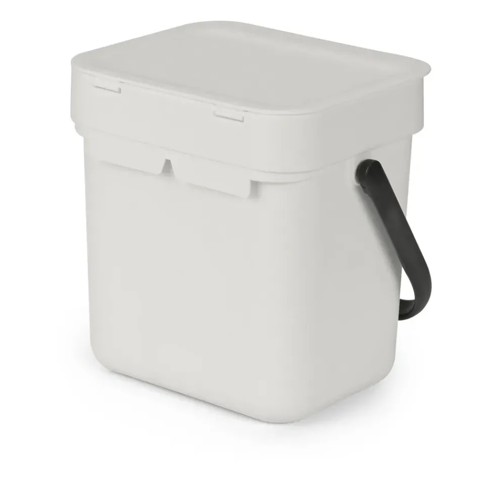 Brabantia Cubos De Reciclaje Interior<Cubo de basura Sort & Go 3 L, claro Gris
