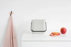 Brabantia Cubos De Reciclaje Interior<Cubo de basura Sort & Go 3 L, claro Gris