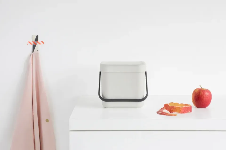 Brabantia Cubos De Reciclaje Interior<Cubo de basura Sort & Go 3 L, claro Gris