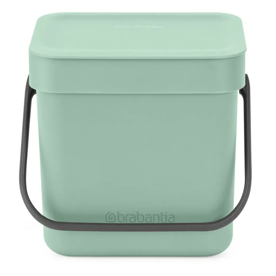 Brabantia Cubo de basura Sort & Go 3 L, Jade green Verde Discount